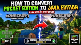 Minecraft Pocket Edition ko Java Edition Jaisa Kaise Banaye? | Complete Guide 2026 (MCPE) screenshot 3
