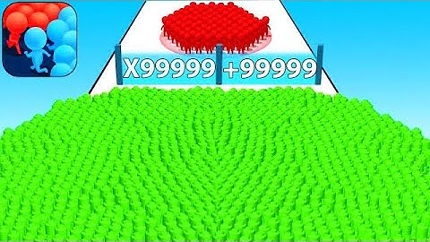 TikTok Gameplay Video 2023 - Satisfying Mobile Game Max Levels: Canvas Run Ball Run 2048 Update