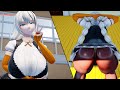 【ボイスロイド MMD】Rex-x式 紲星あかり x スクワット【紳士向け】