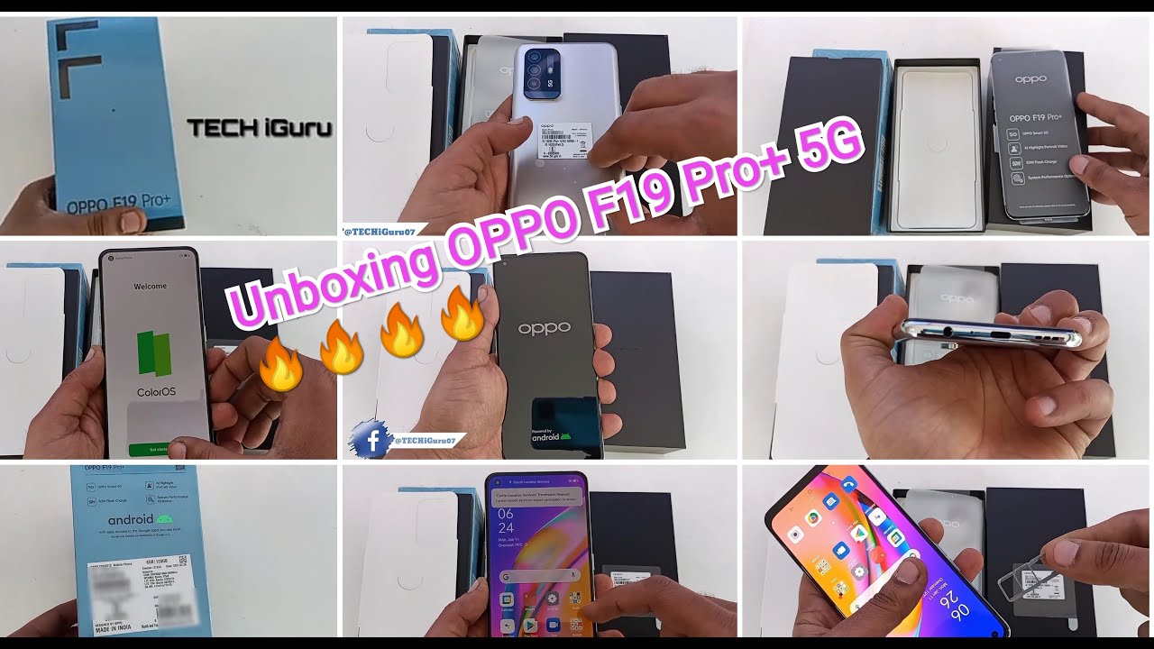 🔥OPPO F19 Pro+ 5G unboxing 