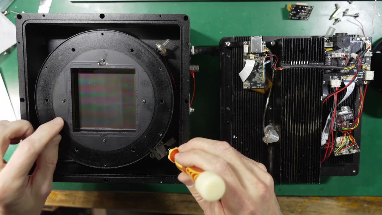 Ремонт среднеформатной чб камеры QHY6060