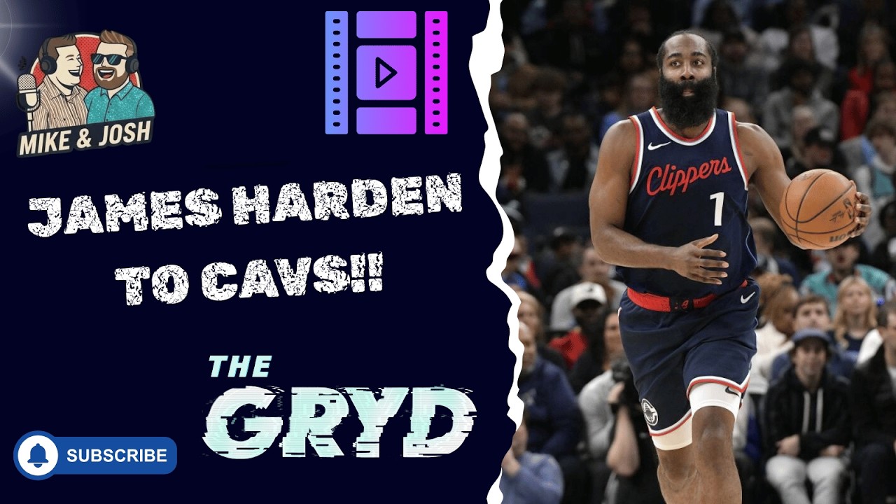 JAMES HARDEN TRADED TO THE CAVS!!