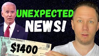 WOW!! $1400 Third Stimulus Check Update - Changes Coming!