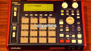 Akai MPC1000 flash memory demo