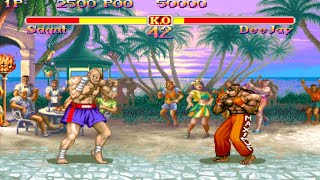 Super Street Fighter II [Arcade] - play as Sagat