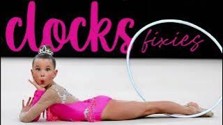 Clocks - Fixies / Music for RG rhythmic gymnastics #176