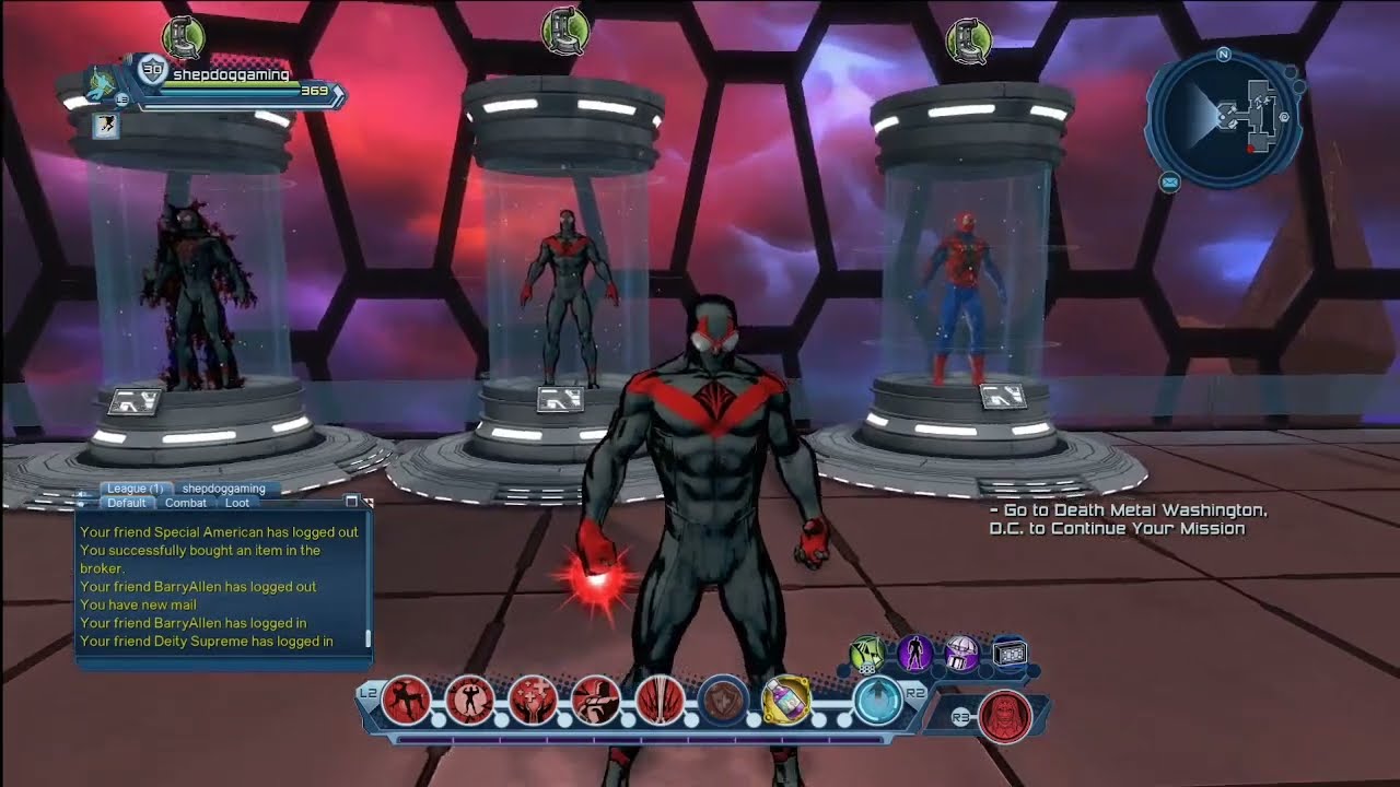 RED NIGHTMARE CHROMA MATERIAL-GIVEAWAY- DC UNIVERSE ONLINE-