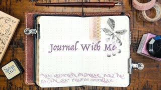 Journal with me #15 (back to journaling) // the pocket traveler