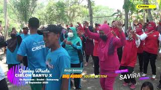 Opening wisata ciblon banyu x
