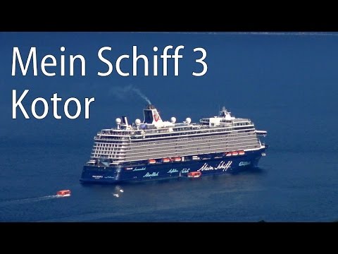Mein Schiff 3 Sailaway Kotorfjord Bay Of Kotor Montenegro 130815 4k