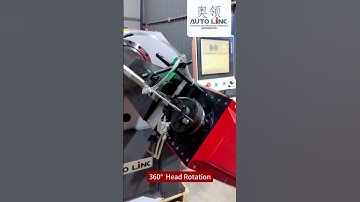 3D CNC Wire Bending Machine  3–8mm | WB-3D408R with 360° Head Rotation