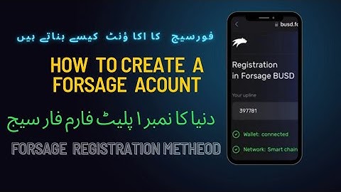 Forsage Registration Video April 6, 2023 || Forsage & Trust Wallet Create Account|| Online Earning||