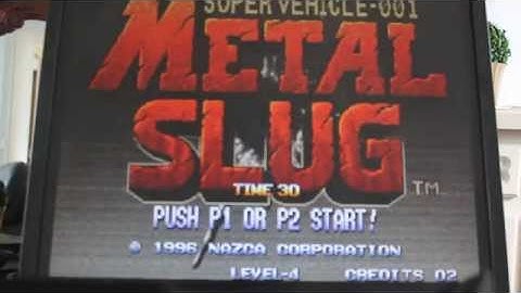 MAH   Metal Slug with Raspicade PI - TEST#1