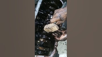 How to open a engine connecting road cap #kashi #machanic