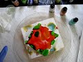 Lazy Susan, a flower and alcohol ink Lazy Susan, a flower and alcohol ink