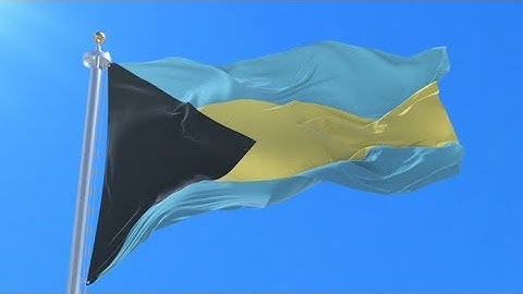 Bahamas Flag Waving | Motion Graphics - Videohive template