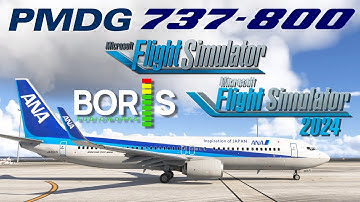 PMDG 737-800 MSFS 2020 vs BORIS(MSFS2020) vs MSFS 2024 Sound Comparison | Microsoft Flight Simulator