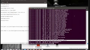 Creating Luancher(ShortCut) for starting XAMPP GUI in UBUNTU 16.04