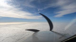 G-CYFR -  intercepting the ILS into Guernsey