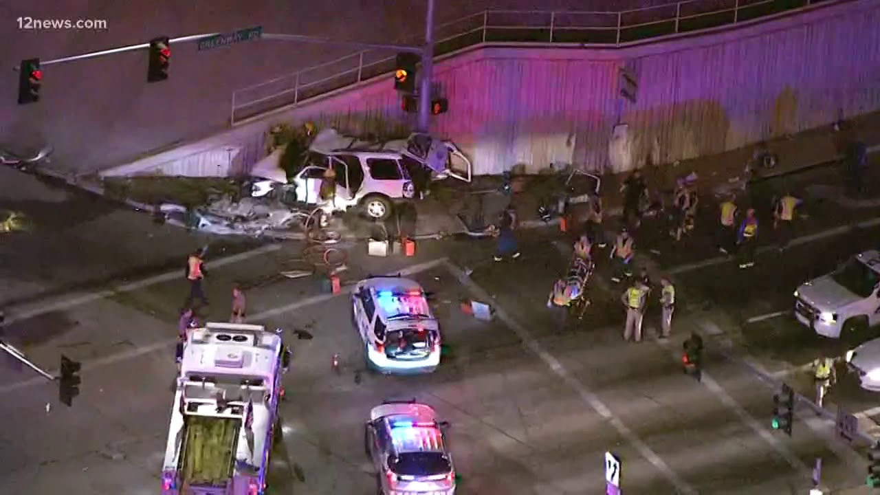 3 killed in Phoenix crash involving 14-year-old driver - YouTube