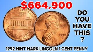 How much is a 1990-d penny worth - The REAL Value of 1990 Lincoln Mint Mark One Cent Penny Today