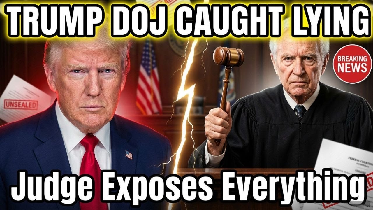 TRUMP's DOJ CAUGHT LYING to Federal Judge - Explosive Emails EXPOSED!