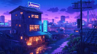 Download Lagu 🕯️ Calm Study Music | 🎧 Lofi Hip Hop for Sleeping \u0026 Relaxing | 🌙 Rain Night | The Japanese Town MP3