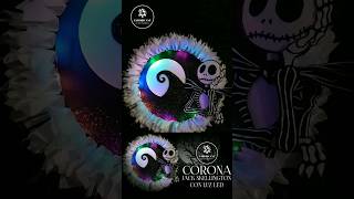 Jack Skellington Corona De Halloween Manualidades Para Halloween