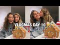 VLOGMAS DAY 10: surfing, Trader Joe's grocery haul, & making gingerbread houses!!!