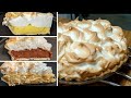 4 easy meringue pie recipes from scratch  coconut  chocolate  lemon  pineapple