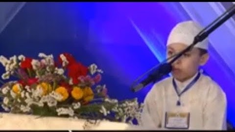 الشيخ القارئ محمد مدثر هو اصغر القارئ العالم عمره في ثمانيه سنوات