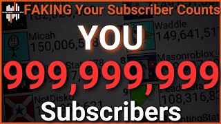 Faking Your Subscriber Counts Live Fysc