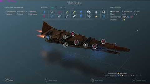 Endless space 2 Space battle between my Cravers and United empire