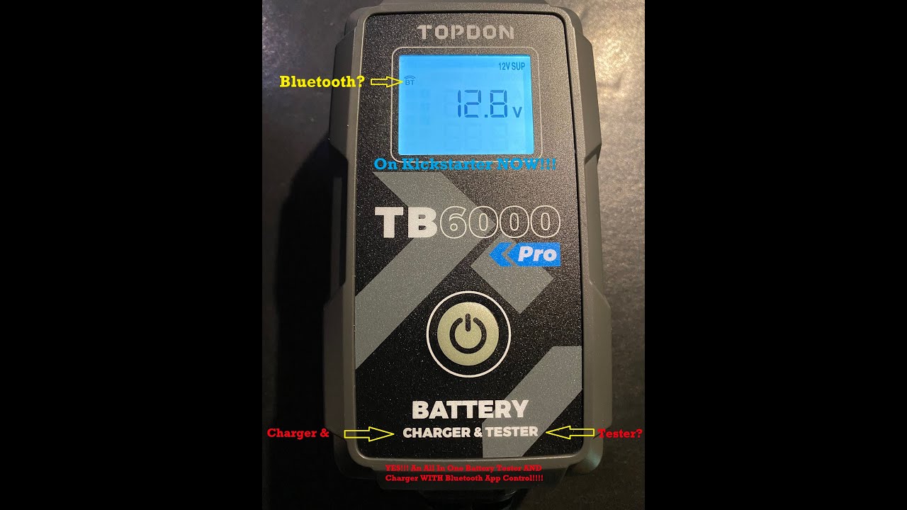 This Changes Everything! Topdon TB6000 Pro Bluetooth Battery Tester AND