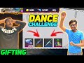 Gifting Legendary Vector Skin 😱 & 10000 Diamonds To Small Bro Dance Challenge😂 - Garena Free Fire