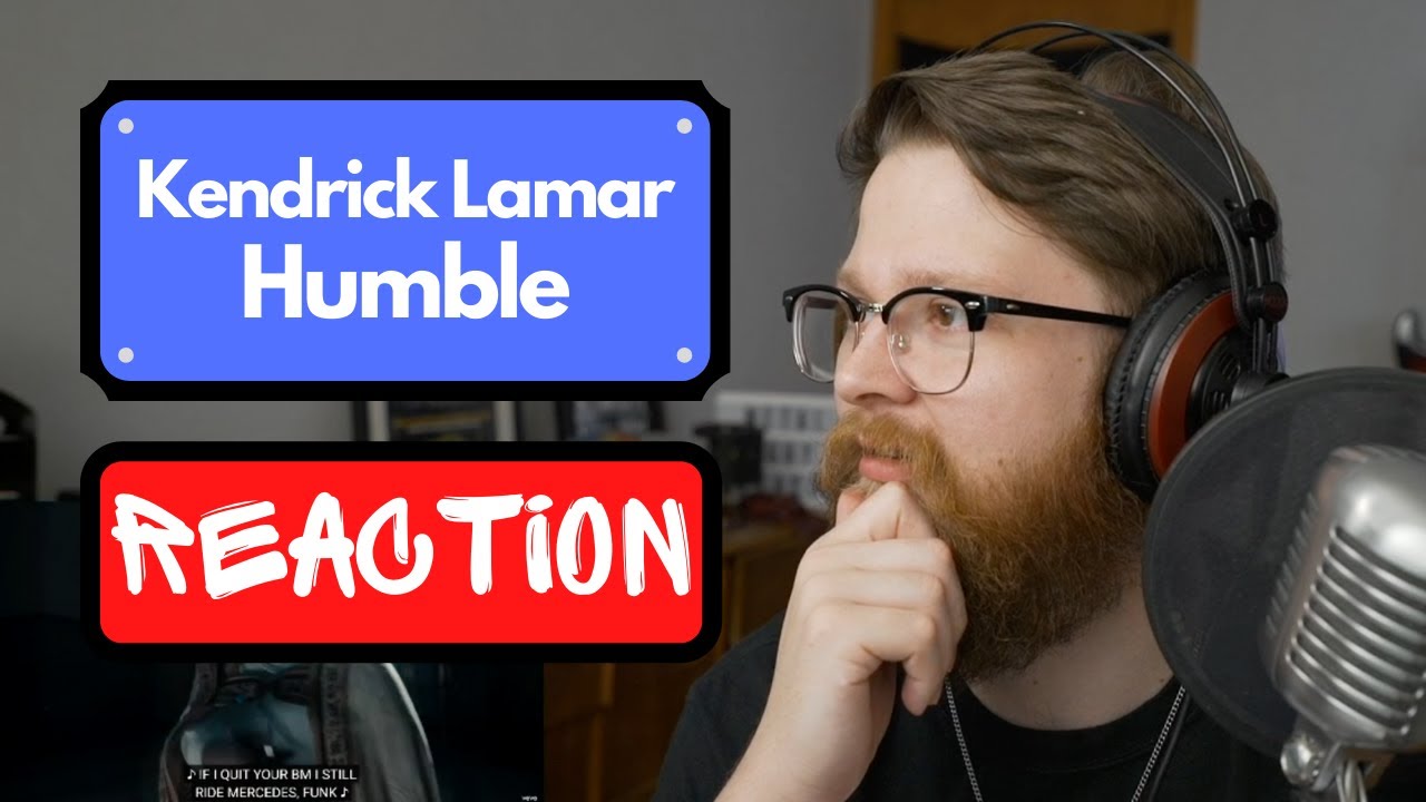 Kendrick Lamar - HUMBLE. Reaction FIRST* - Metal Guy Reacts