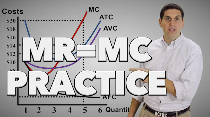 Micro 3.7 MR = MC Practice: Econ Concepts in 60 Seconds for Advanced Placement Microeconomics