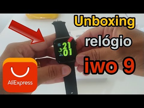 #42 unboxing Aliexpress 2019 - relógio iwo 8 PRIMEIRAS IMPRESSÕES