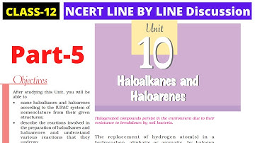 L5 Nucleophilic substitution SN1 SN2 Class 12 NCERT Chemistry Chapter 10 HALOALKANES AND HALOARENES