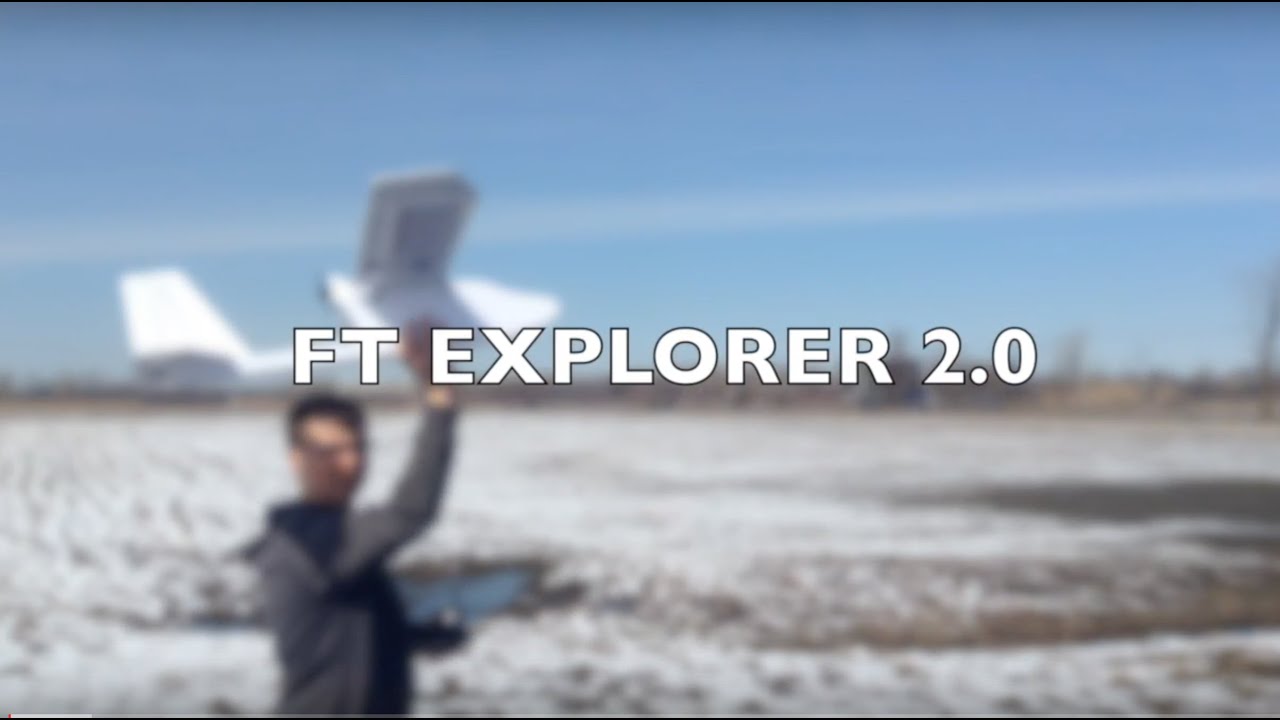 Rc Ft Explorer 2.0 / fabrication totale + maiden flight - YouTube