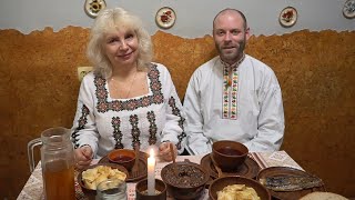 картинка: Святий вечір на Йордан у гуцулів