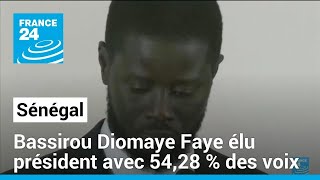 Sénégal : Bassirou Diomaye Faye élu avec 54,28 % des voix, selon les résultats officiels provisoires