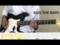 KISS THE RAIN - Yiruma - Electric Guitar Cover with TABS