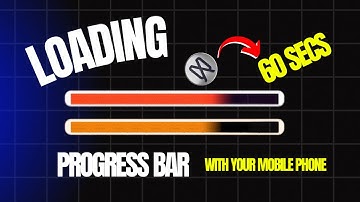 Create this progress bars in Capcut Mobile - Free Version