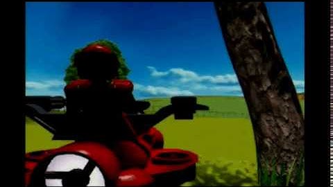 Blam! Machine Head Walkthrough (Saturn) Level 4-1 - Meadows of Deception