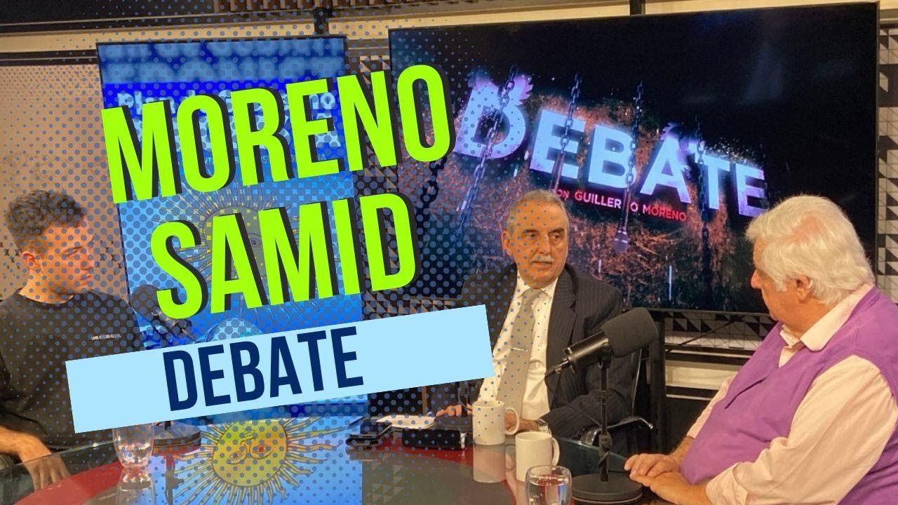 Samid Guillermo Moreno con Alberto Samid en