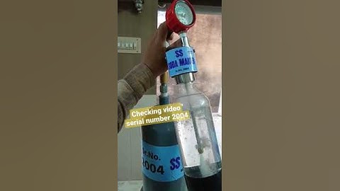 soda maker checking video serial number 2004