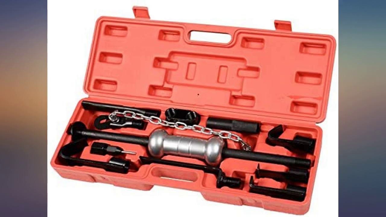 Super buy 13PC Dent Puller w// Slide Hammer Auto Body Truck Repair Tool
