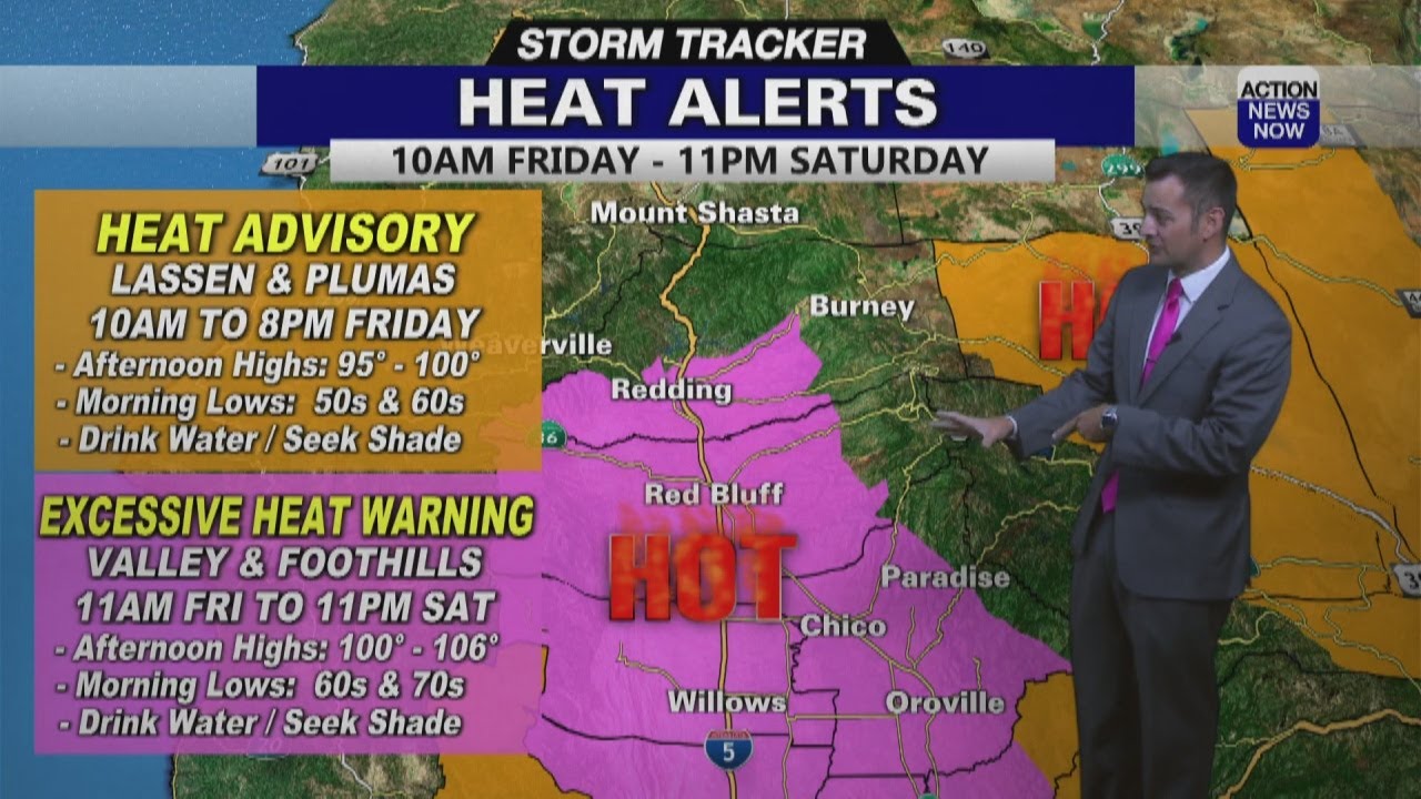 Storm Tracker Forecast: Dangerous heat today & welcome changes this ...