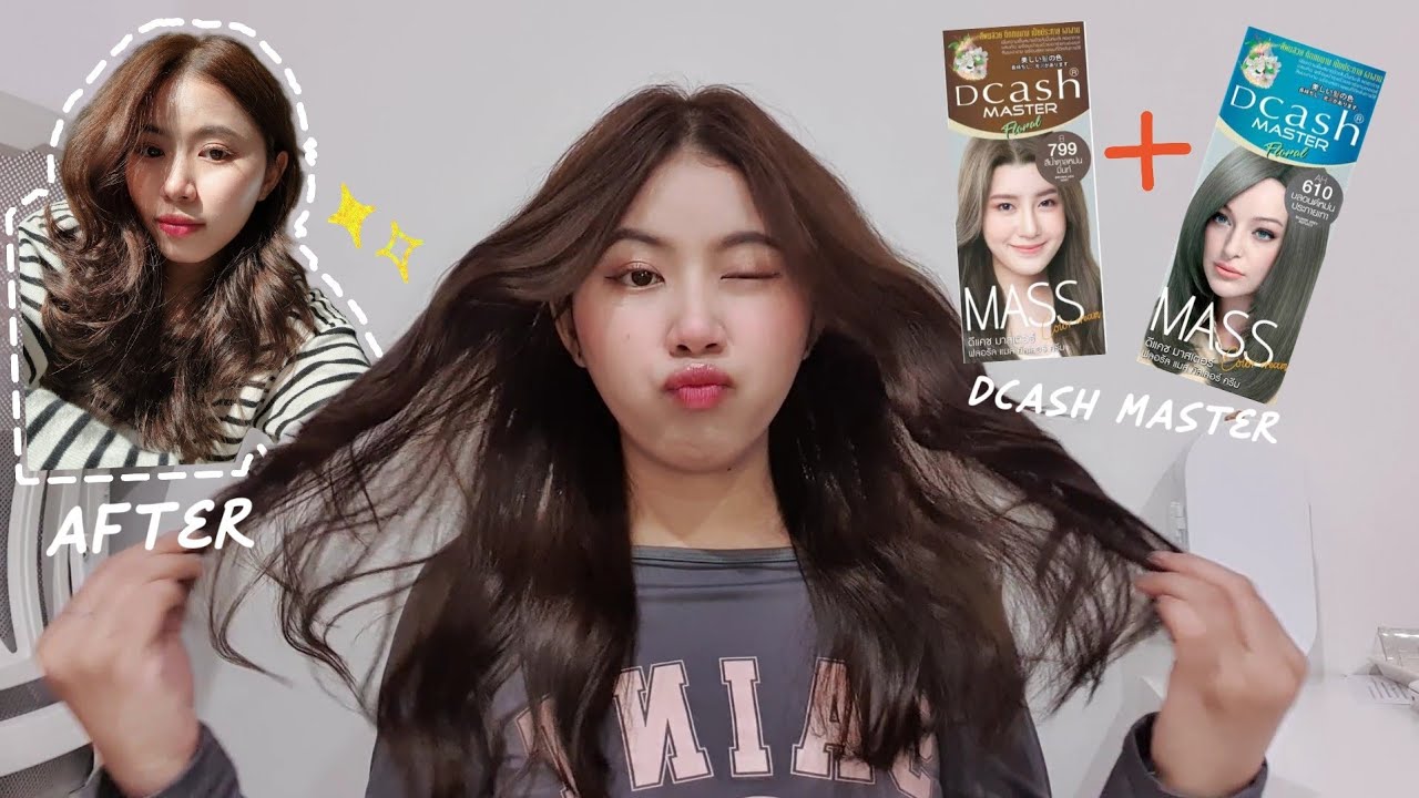 เทคนิคย้อมผมเองแบบง่ายๆ  | how I Dry my hair💗🥰